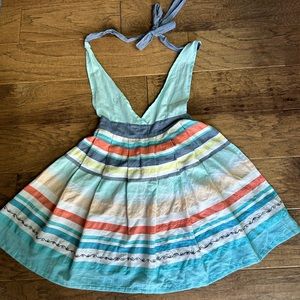Anthropology Multi Colored Apron